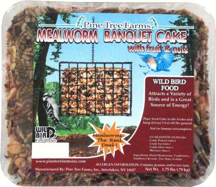 Mealworm Banquet Large Seed Cake 3/Pack