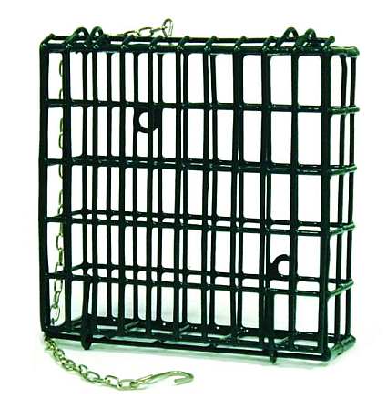 Small Wire Suet Cake Feeder Twin Pak