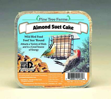 Almond Suet Cake 6 Pack