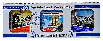 Variety Hi-Energy Suet Twelve Pack