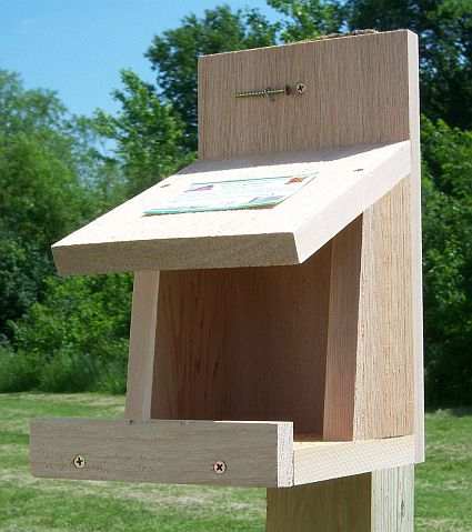 Songbird Cedar Robin's Roost Nesting Platform