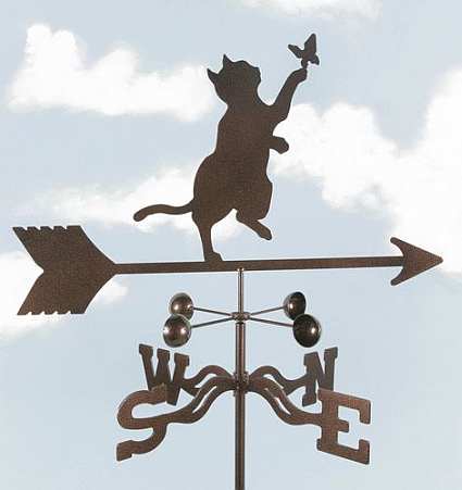 EZ Cat & Butterfly Weathervane Package