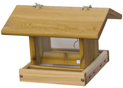 Cedar Select Small Hanging Hopper Deluxe Feeder