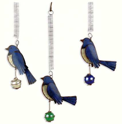 Bouncy Birds of a Feather Birdies Bluebird 3/Pack