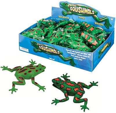 Squishimals Frog, Squishy Stretchy Frog, Toysmith Squishimals For Children  Ages 3 and Up at Songbird Garden