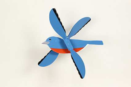Classic Whirligig Spinner Bluebird