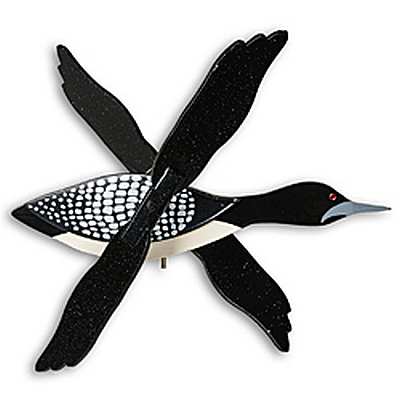 Classic Whirligig Spinner Loon