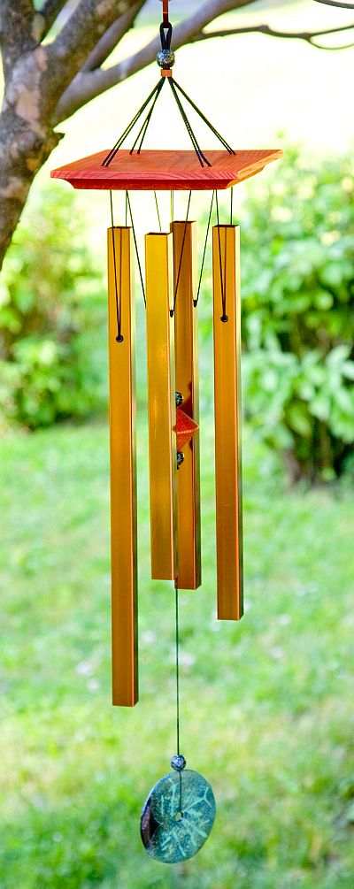 Woodstock Turquouise Windchime Medium