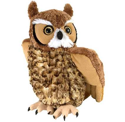 Cuddlekins Great Horned Owl 12