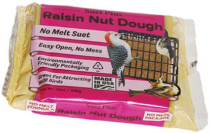 Suet Plus Raisin Nut No-Melt Suet Dough 6/Pack