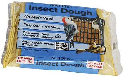 Suet Plus Insect No-Melt Suet Dough 12/Pack