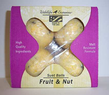 Suet Balls Fruit and Nut 24/Pack