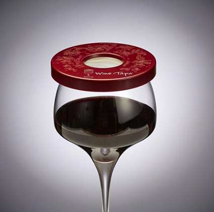 Wine Tapa Wine Glass Cover Merlot