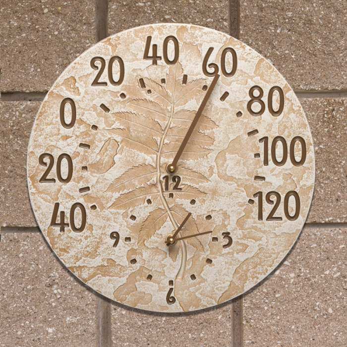 Basic 12-1/2 inch diameter Indoor/Outdoor Thermometer