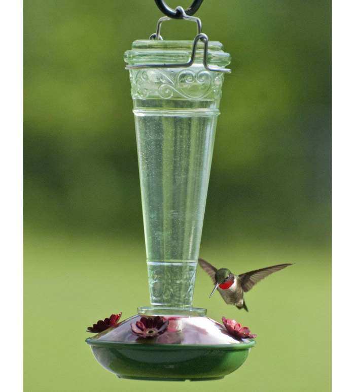Blown Glass Hummingbird Feeders Quality Blown Glass Hummingbird