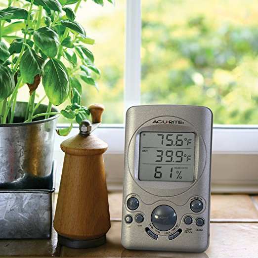 AcuRite Digital Wired Indoor White Thermometer in the Thermometer