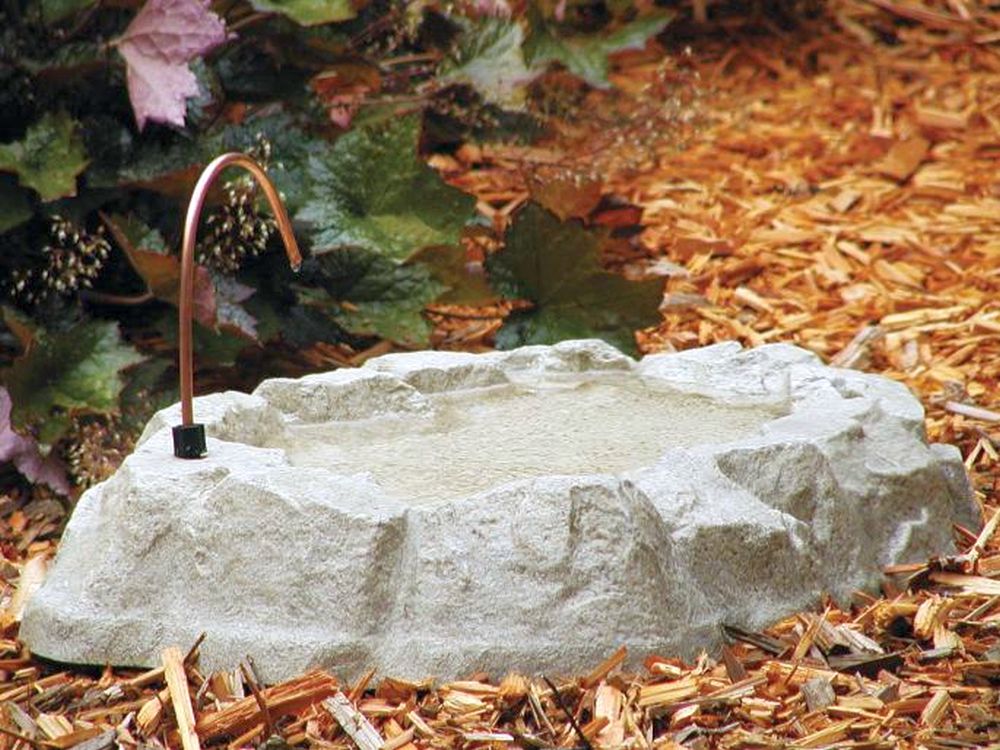 Bird Bath Agitators Birdbath Drippers Misters Water Bird Bath Agitators Birdbath Drippers Misters Water Wigglers Waterfall Rocks At Songbird Garden