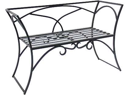 Achla Arbor Bench with Back