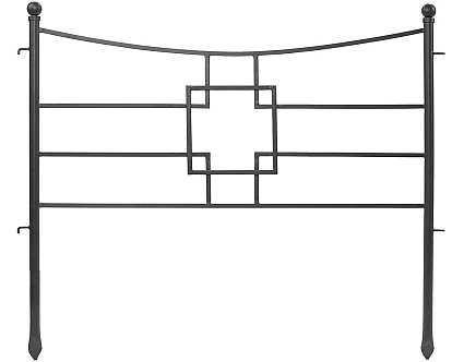 Square-on-Squares Fence Section