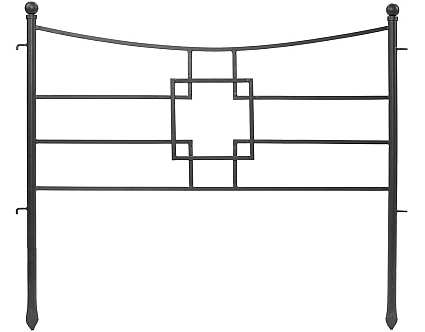 Square-on-Squares Fence Section