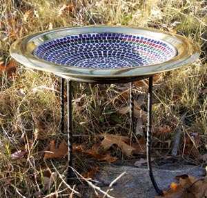 Achla Ring Stand with Birdbath Bowl
