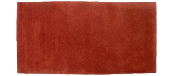 Solid Color Rectangular Hearth Rug Somerville Red