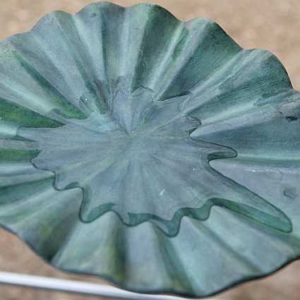 Achla Lily Leaf Bird Bath