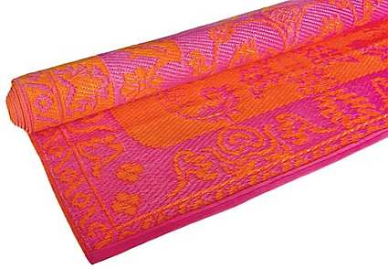 Classic Pink/Orange Floor Mat