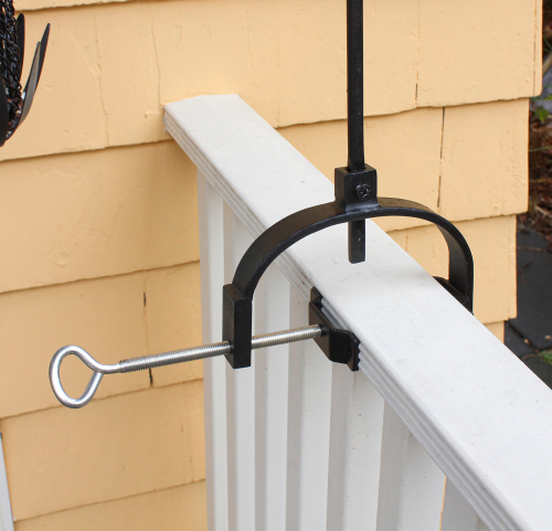 Shepherds Hook with Over Railing Bracket