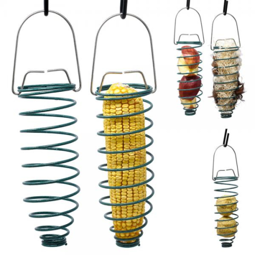 Corn Caddy - Holds Ear Corn, Fruit, Suet or Nesting Material