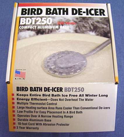 250 Watt Birdbath Deicer