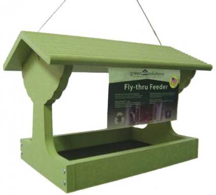 Green Solutions Fly-Through Bird Feeder