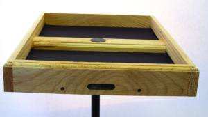 16" x 20" Pole-Mount Seed Catcher Platform 