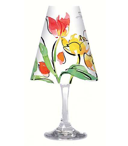 Wine Glass Shade Tulips
