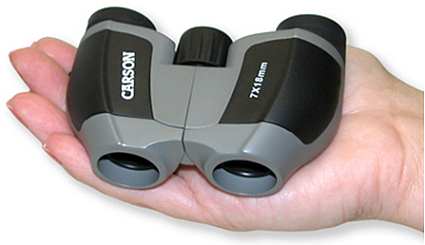 Carson Optical MiniScout Compact Binoculars 7-18mm
