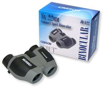 Carson Optical Scout Compact Binoculars 8-22mm