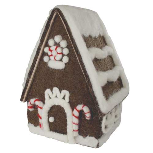 Classic Hand-Felted Fair Trade Gingerbread Playhouse