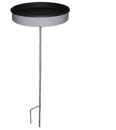 Pole Mounted Heated All-Season Bird bath