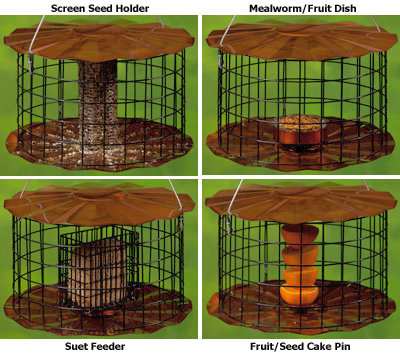 Erva Caged Barrier Guard Multi Feeder