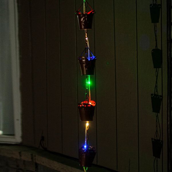 Lumina Butterfly Solar Illuminated Rain Chain