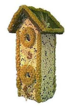 Two-Story Edible Birdhouse