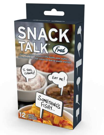 Snack Talk Write-On Buffet Markers