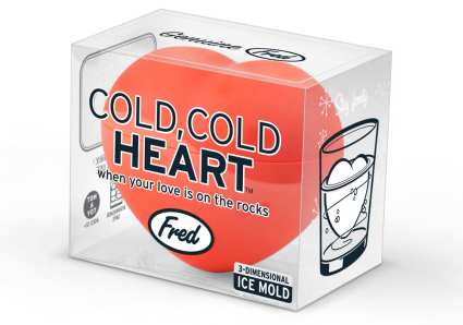 Cold Cold Heart 3-D Ice Mold