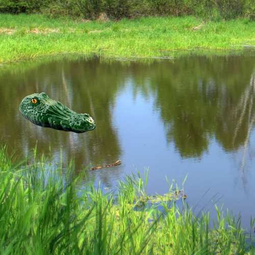 Gator Guard Lifelike Predator Decoy