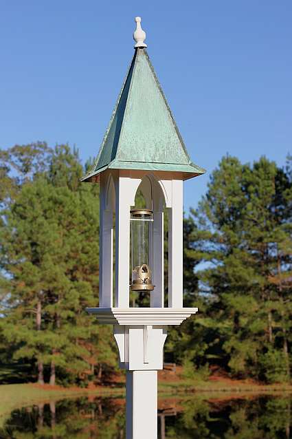 Heartwood Bon Appetweet Bird Feeder with Verdigris Copper Roof