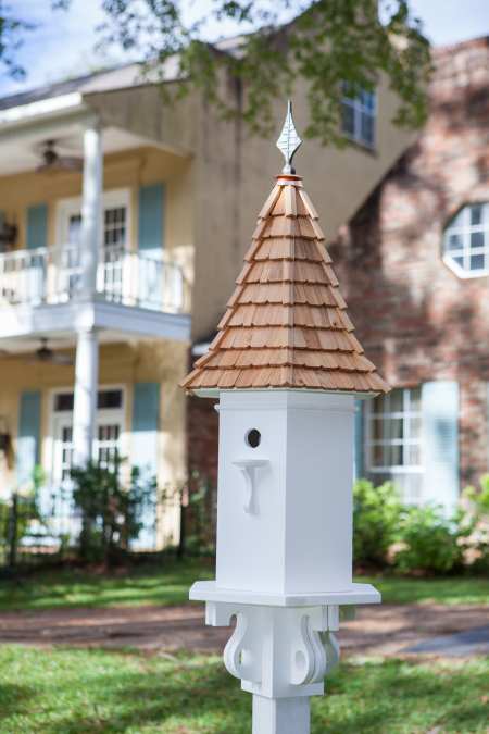 The Charleston Bird House with Shingled Roof