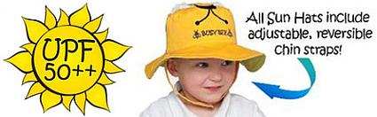 Luvali Reversible Sun Hats For Kids