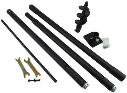 Universal Pole Kit For Heavy Birdhouses and Bird Feeders