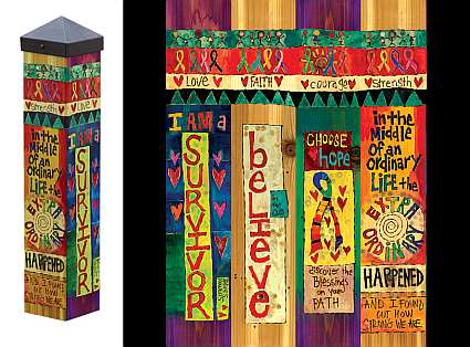 Survivor 20" Art Pole 4x4