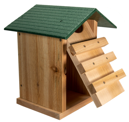 Cedar and Recycled Poly Screech Owl House